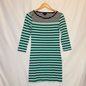 French Connection Striped T Shirt Tunic Dress